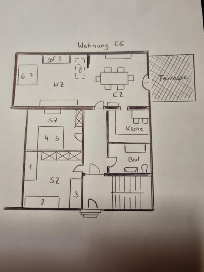 Ferienwohnung Toge Wadgassen ภายนอก รูปภาพ
